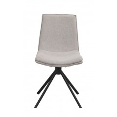 RO Lowell Swivel Chair Grey/Black